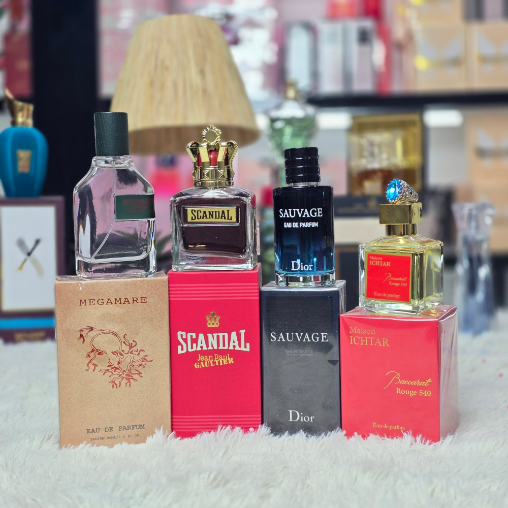 4 عطور عالمية+خاتم هدية - Image 1